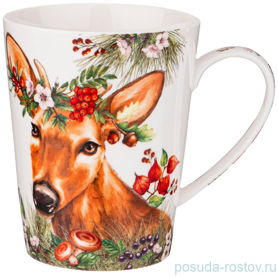 Кружка 450 мл "Лесная сказка /Олень" / 270744