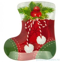 Блюдо для сервировки  рождественская сказка20см мал. уп. 6 шт  (6шт.) / 271428