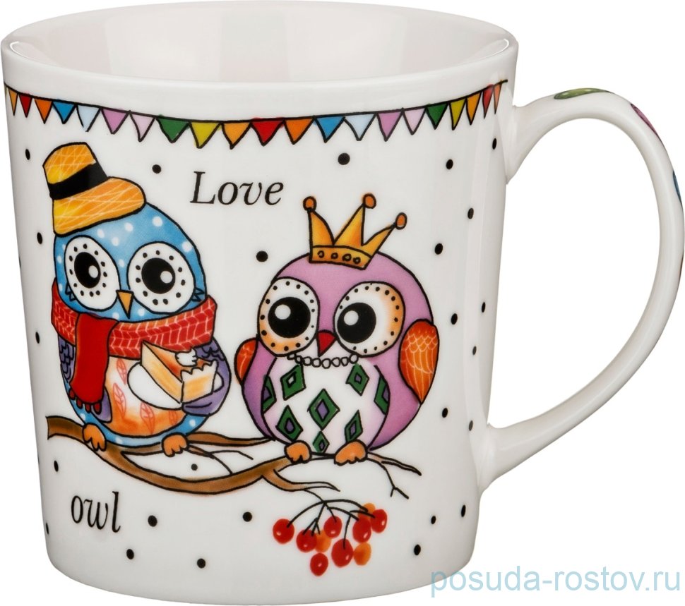 Кружка 500 мл "совы" / 188968 Кружка 500 мл "совы" / 188968