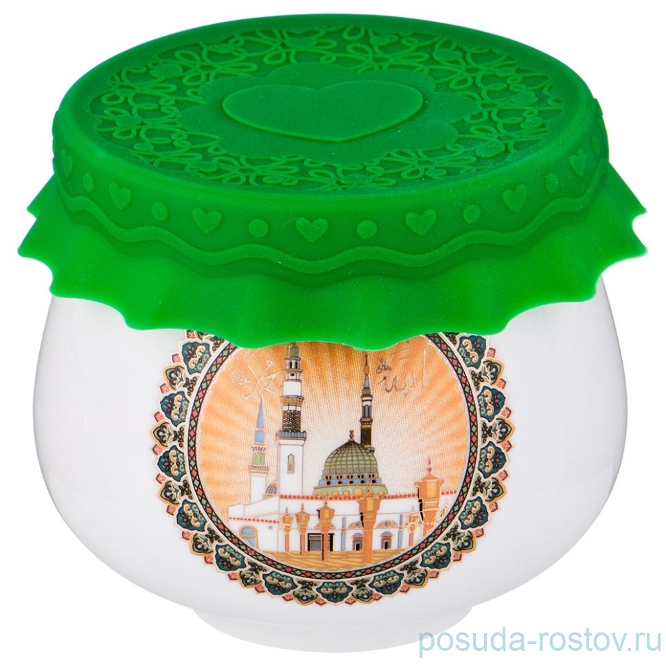 Емкость для меда/варенья 180 мл с силиконовой крышкой "Сура" / 198646 Емкость для меда/варенья 180 мл с силиконовой крышкой "Сура" / 198646