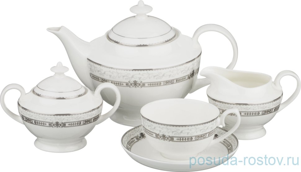 Чайный сервиз на 6 персон 15 предметов "Аннабель" / 187367 Чайный сервиз на 6 персон 15 предметов "Аннабель" / 187367