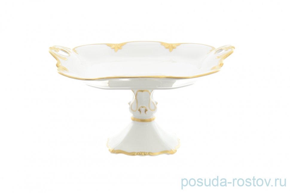 Блюдо 32 см квадратное н/н "Корона /Престиж /золото" / 153450 Блюдо 32 см квадратное н/н "Корона /Престиж /золото" / 153450