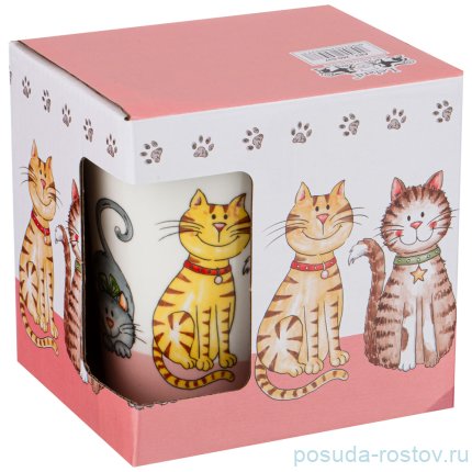 Кружка 400 мл &quot;Котики&quot; / 213423