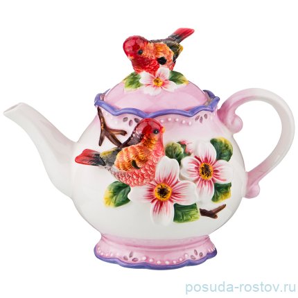 Заварочный чайник 500 мл 15 см &quot;Птички&quot; / 192523