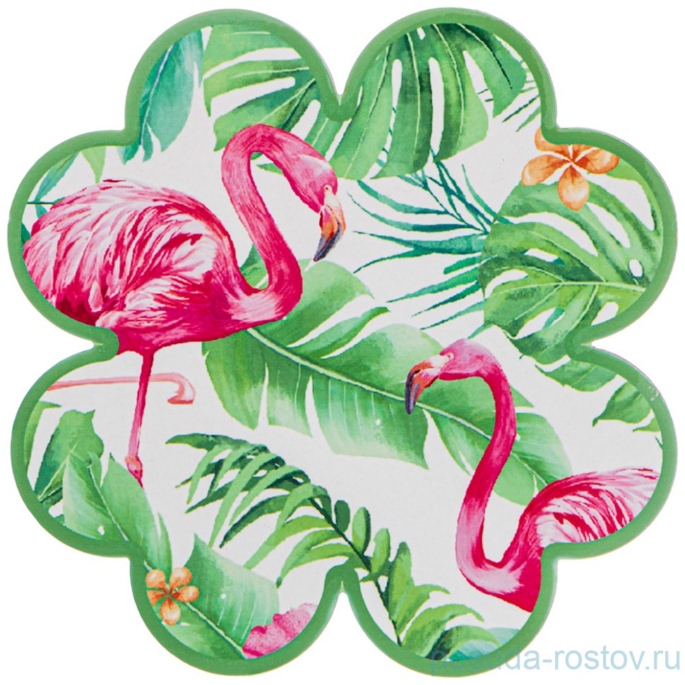 Подставка под горячее 17 см "фламинго" / 224805