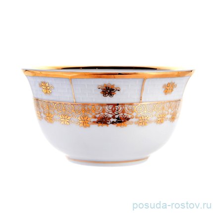 Пиала 11 см 1 шт &quot;Менуэт /Золотой орнамент&quot; / 245268