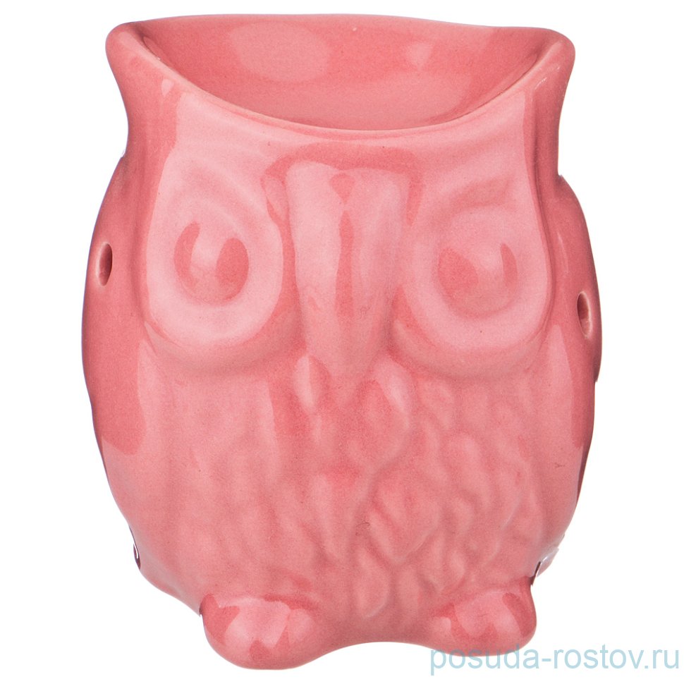 Аромалампа 8 х 8,5 см розовая "Сова" / 187083 Аромалампа 8 х 8,5 см розовая "Сова" / 187083