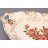 Блюдо 43 х 25 х 4 см овальное с ручками &quot;Корейская роза&quot; / 186422