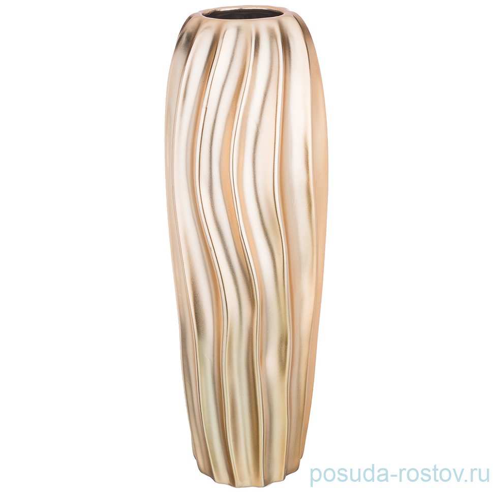 Ваза для цветов 38 см декоративная "золотая коллекция" / 193113 Ваза для цветов 38 см декоративная "золотая коллекция" / 193113