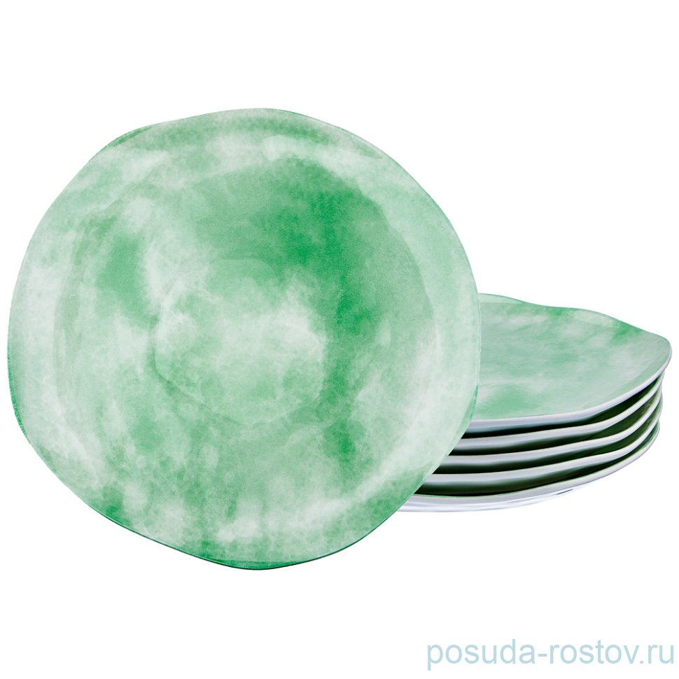Набор тарелок 26 см 6 шт "парадиз /райское яблоко" / 187514 Набор тарелок 26 см 6 шт "парадиз /райское яблоко" / 187514