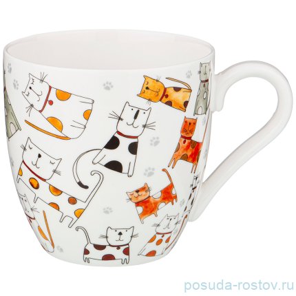 Кружка 380 мл &quot;Кошки&quot; / 220530