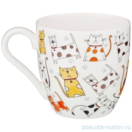 Кружка 380 мл &quot;Кошки&quot; / 220530