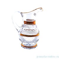 Кувшин для воды 1,3 л &quot;Max Crystal /Хрусталь с золотом&quot; / 157409