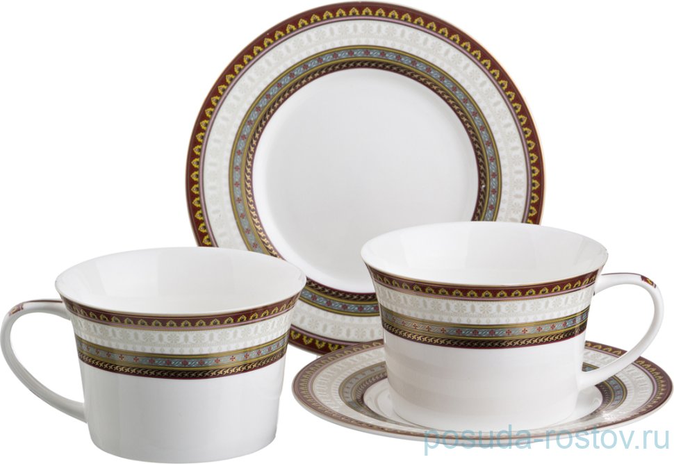 Набор чайных пар 250 мл 2 шт "Леонардо" / 193709