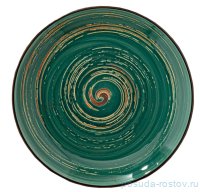 Тарелка 23 см зелёная &quot;Spiral&quot; / 261627