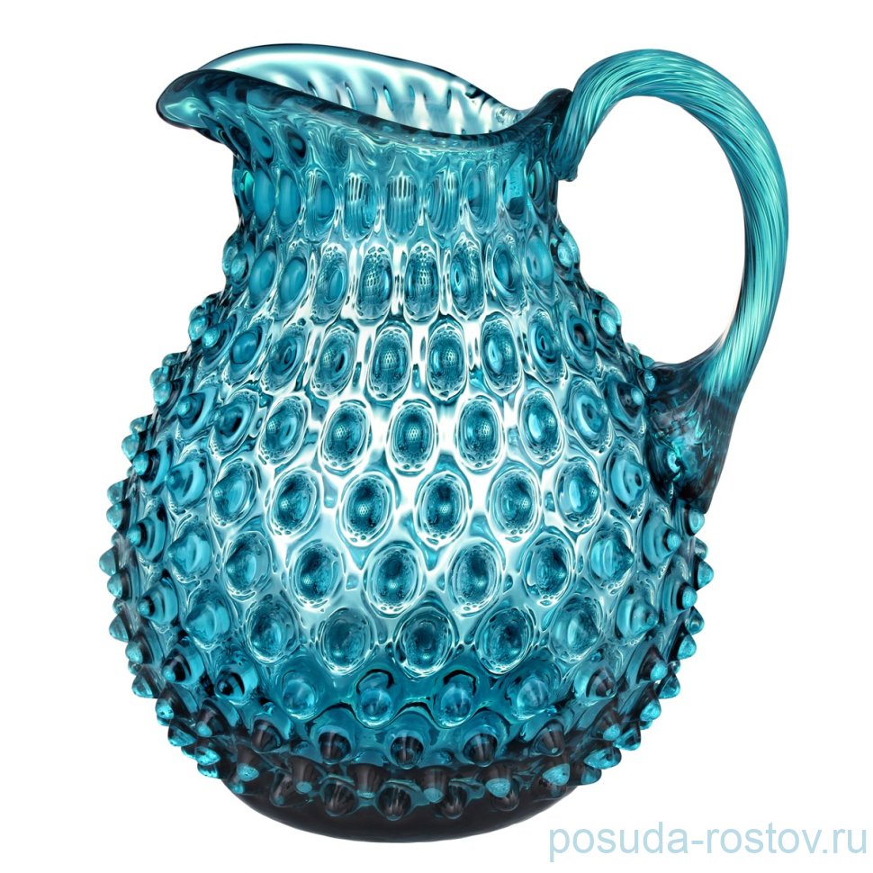 Кувшин для воды 2,6 л "Кветна /Полка Дот /Аквамарин" / 291083 Кувшин для воды 2,6 л "Кветна /Полка Дот /Аквамарин" / 291083