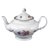 Заварочный чайник 1,2 л  Bohemia Porcelan Moritz Zdekauer 1810 s.r.o. "Лиана /Весенний букет /отводка золото" / 049501