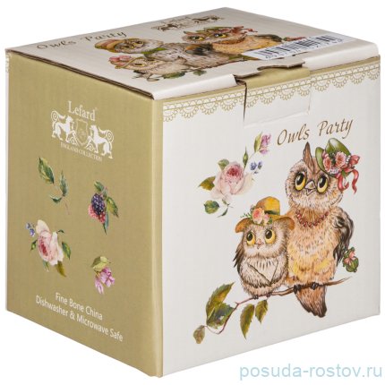 Подставка для чайных ложек 9 см &quot;Owls party&quot; / 252060