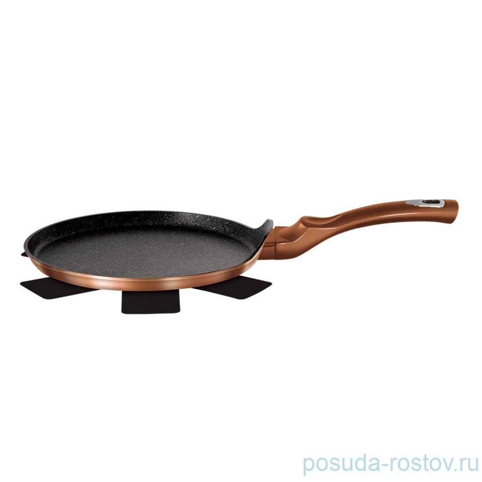 Блинница 25 см  Berlinger Haus "Rosegold Noir Metallic Line" / 147718