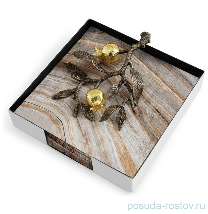 Подставка для салфеток 18 x 16,5 см "Pomegranate" / 375896