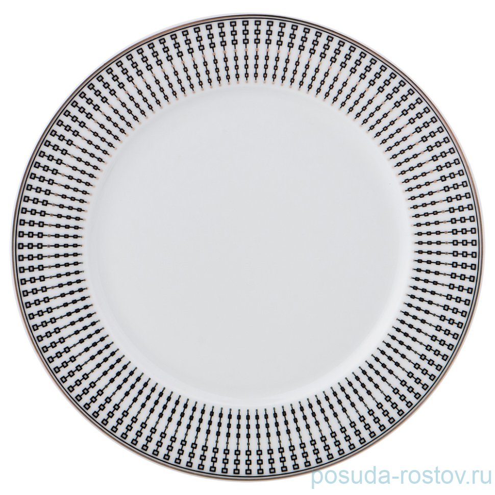 Тарелка 19 см 1 шт "Ожерелье" / 205493 Тарелка 19 см 1 шт "Ожерелье" / 205493