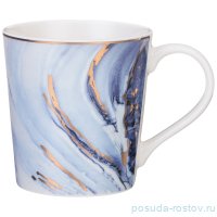 Кружка 350 мл &quot;Голубой мрамор&quot; / 264206