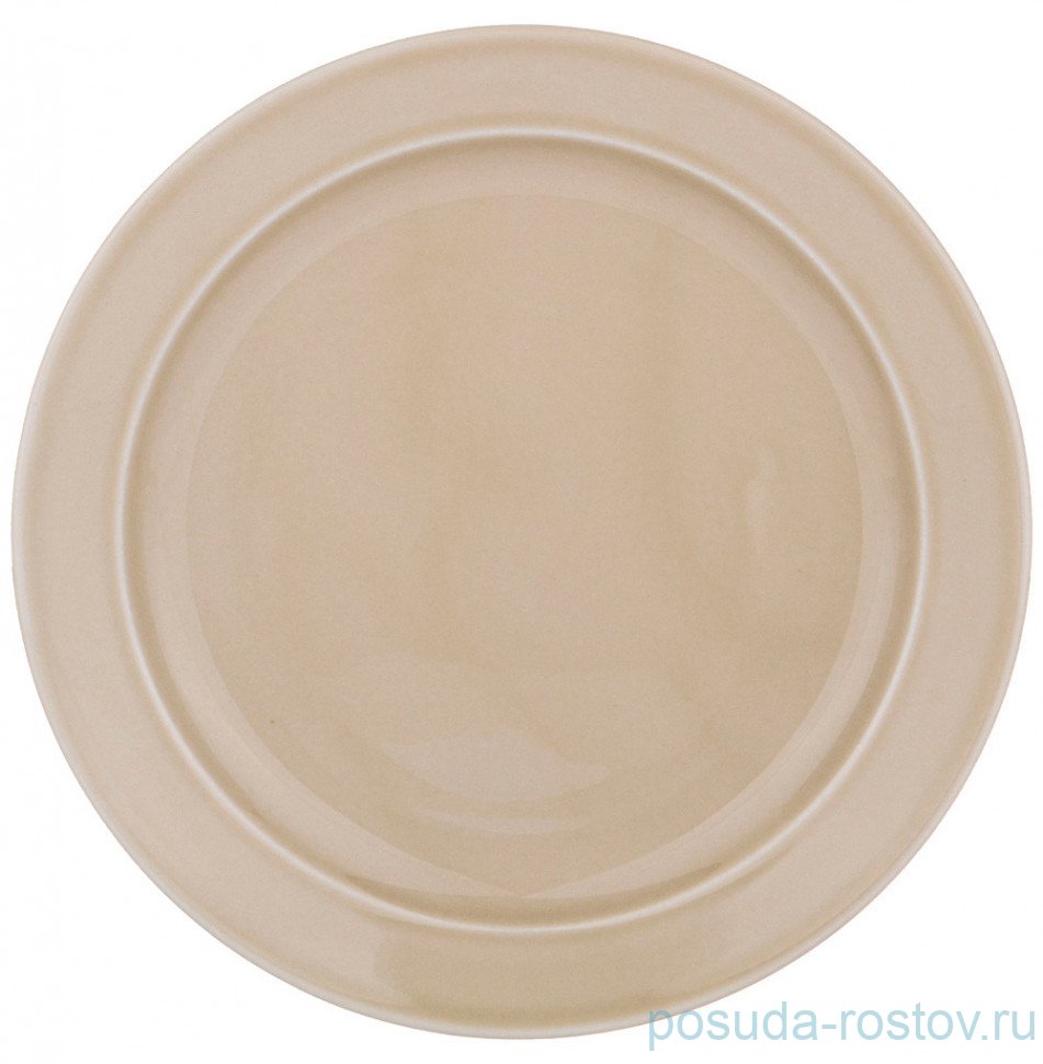 Тарелка 20 см "tint /бежевый" (6шт.) / 263499 Тарелка 20 см "tint /бежевый" (6шт.) / 263499