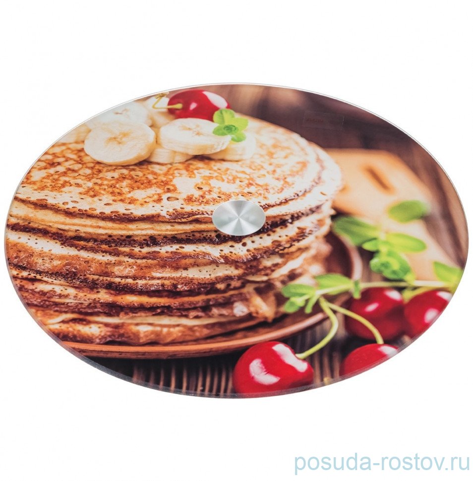 Блюдо 32 х 7 см вращающееся круглое "Блинчики" / 190185 Блюдо 32 х 7 см вращающееся круглое "Блинчики" / 190185