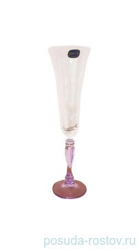 Бокал для шампанского 180 мл 1 шт &quot;Виктория /Ассорти&quot; (фиолетовый) / 114496