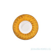 Тарелка 20 см глубокая жёлтая &quot;Splash&quot; / 261820