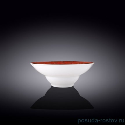 Тарелка 20 см глубокая красная &quot;Splash&quot; / 261403