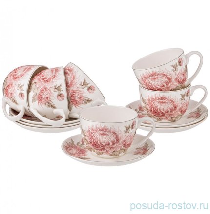 Набор чайных пар 330 мл 6 шт &quot;Астра&quot; / 244690