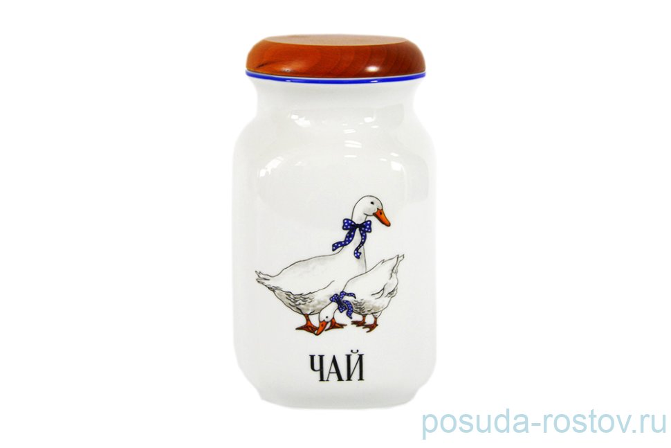 Банка 1 л Чай  Thun "Гуси" / 068858