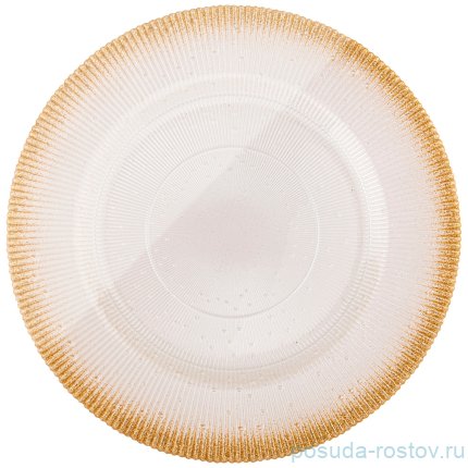 Тарелка 21 см &quot;glamour gold&quot; / 259711