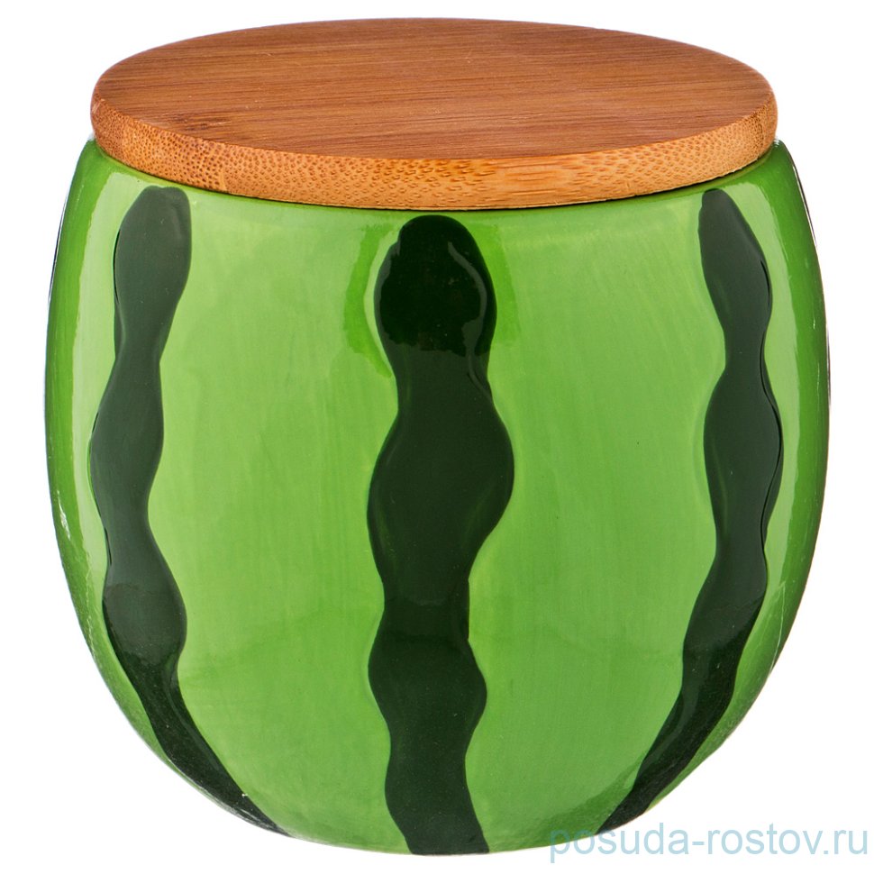 Емкость для сыпучих продуктов 11,5 х 11,5 х 11 см 550 мл "Арбуз /Agness" / 191596