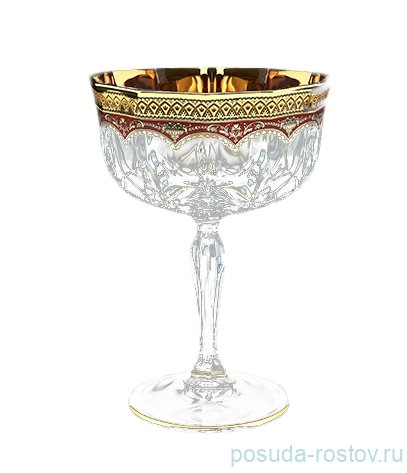 Креманки/мартинки 240 мл 6 шт "Опера /Империя красная" / 127774 Креманки/мартинки 240 мл 6 шт "Опера /Империя красная" / 127774