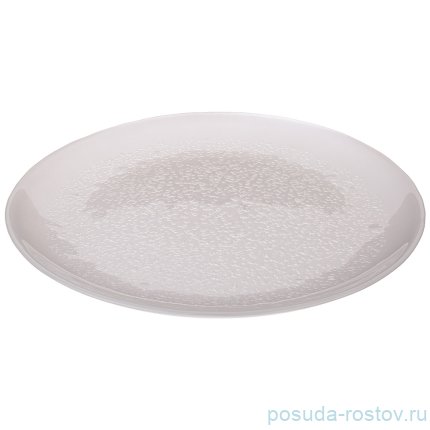 Блюдо 28 см круглое жемчужное &quot;Crispy&quot; / 272442