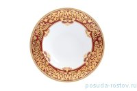 Набор тарелок 23 см 6 шт (глубокие) &quot;Наталия /Бордо в золотой роскоши&quot; / 128625