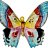 Панно настенное 22 х 20 см &quot;Бабочка&quot; / 170571