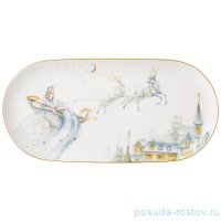 Блюдо 30,5 см овальное &quot;Снежная королева&quot; / 336302