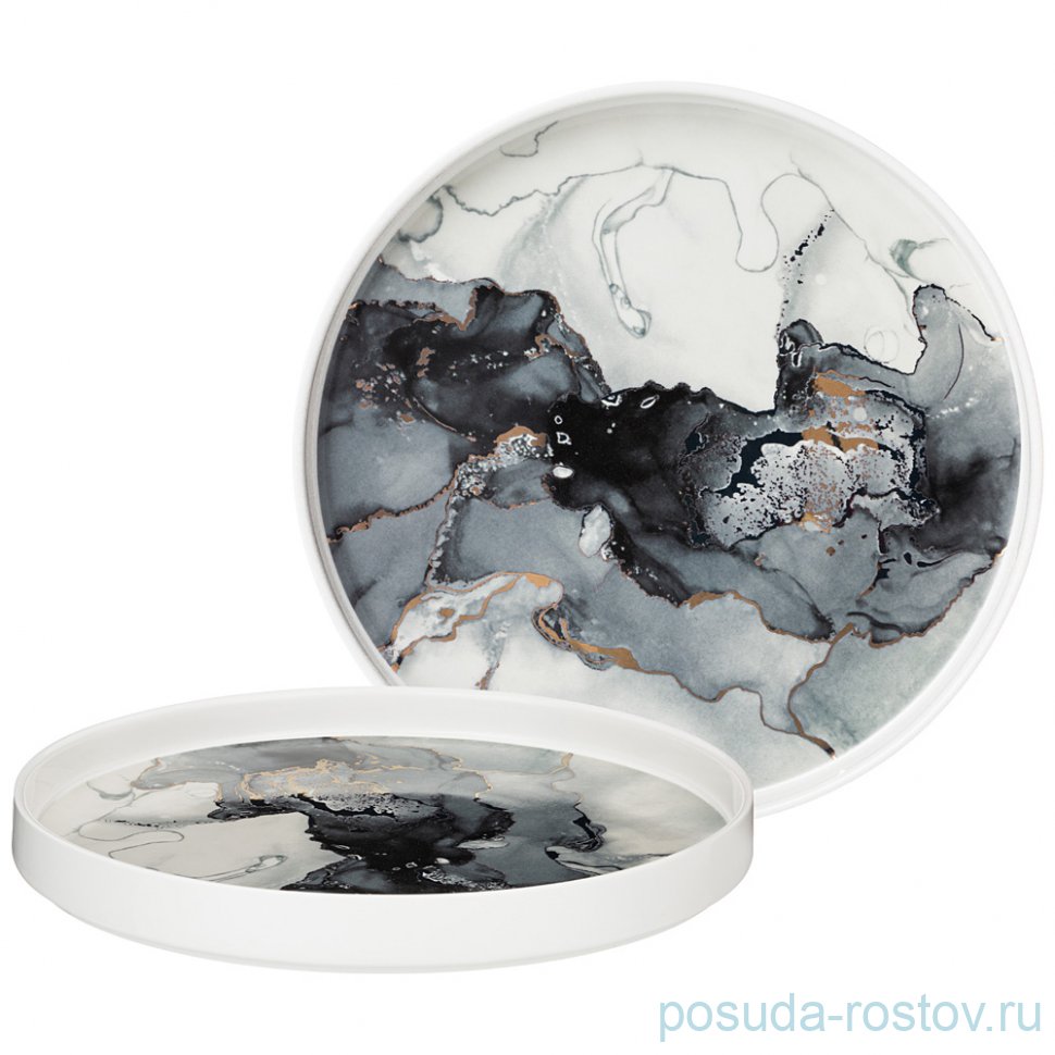 Набор тарелок 25,5 см 2 шт "Moon art" / 271117 Набор тарелок 25,5 см 2 шт "Moon art" / 271117