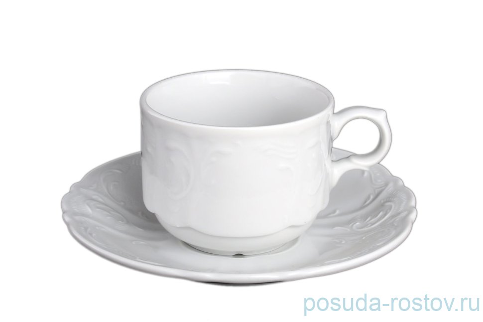 Чайная чашка 250 мл 1 шт гост. без блюдца "Бернадотт /H&R 0000" / 117132 Чайная чашка 250 мл 1 шт гост. без блюдца "Бернадотт /H&R 0000" / 117132