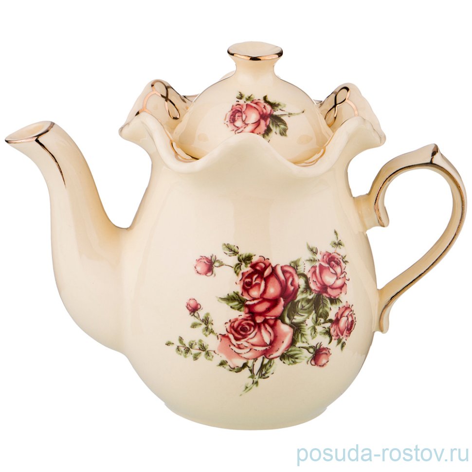 Заварочный чайник 300 мл "корейская роза" / 194504 Заварочный чайник 300 мл "корейская роза" / 194504