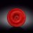 Тарелка 24 см глубокая красная &quot;Spiral&quot; / 261555