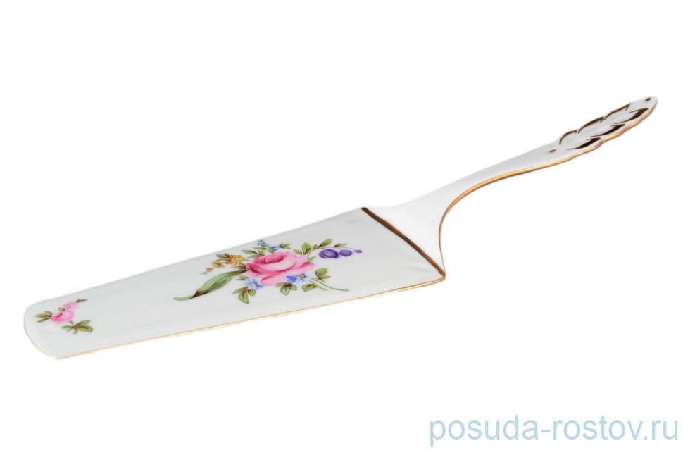 Лопатка для торта 24 см "Корона /Полевой цветок" / 042570