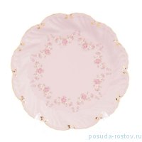 Набор тарелок 17 см 6 шт &quot;Соната /Розовый цветок&quot; розовая / 148701