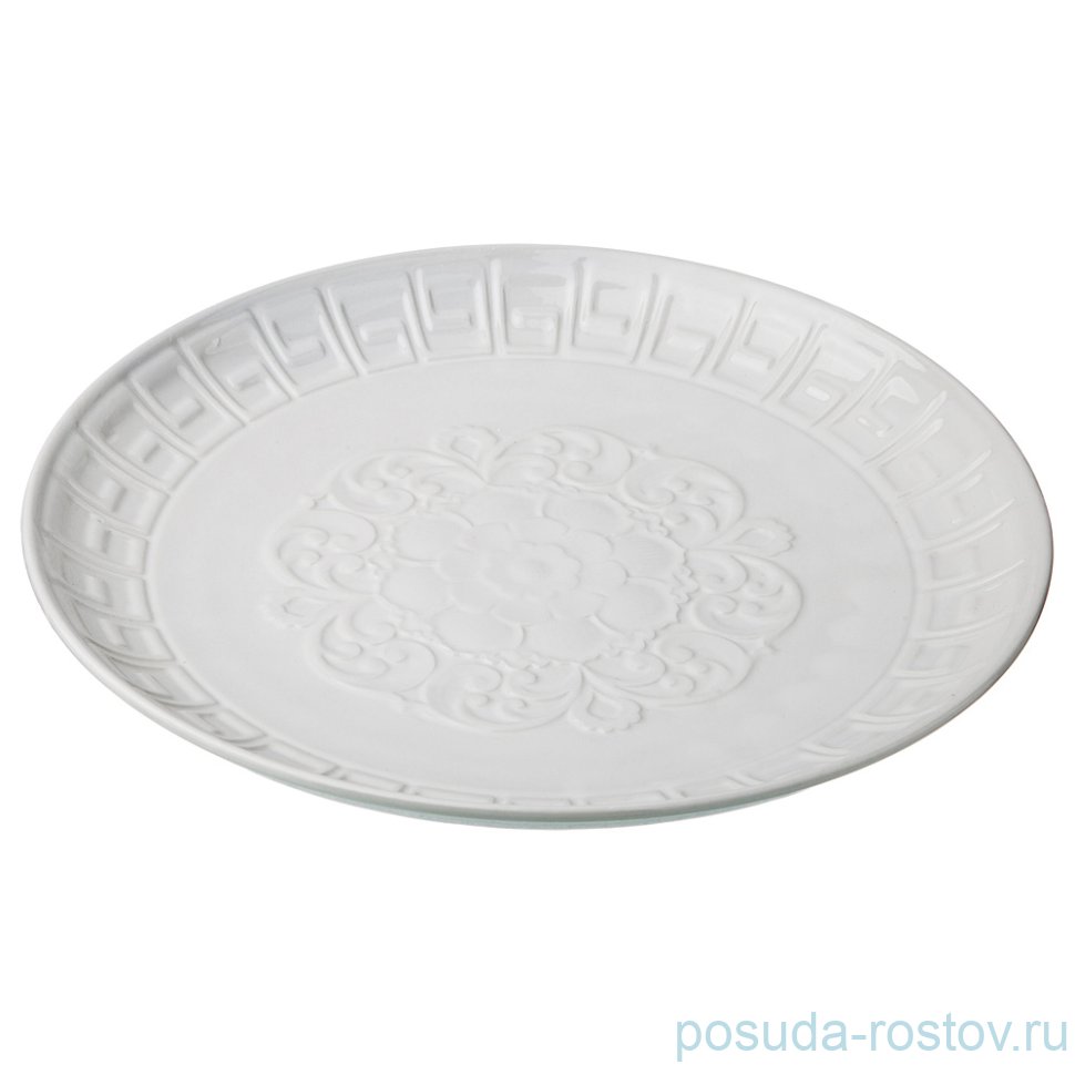 Блюдо 30 см круглое "Меандр /Без декора" / 186322 Блюдо 30 см круглое "Меандр /Без декора" / 186322