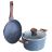 Набор посуды 3 предмета (сковорода 24 см, кастрюля 24 см с крышкой 4,1 л) &quot;Forest Line&quot; / 129961