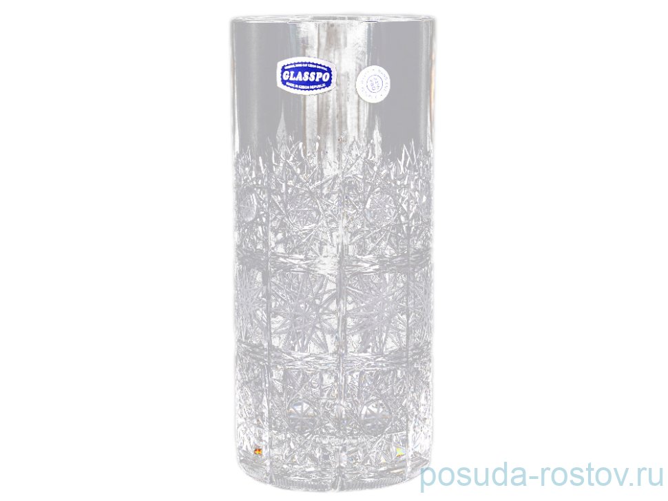 Стаканы для воды 350 мл 6 шт "Glasspo /Хрусталь резной" / 011745 Стаканы для воды 350 мл 6 шт "Glasspo /Хрусталь резной" / 011745