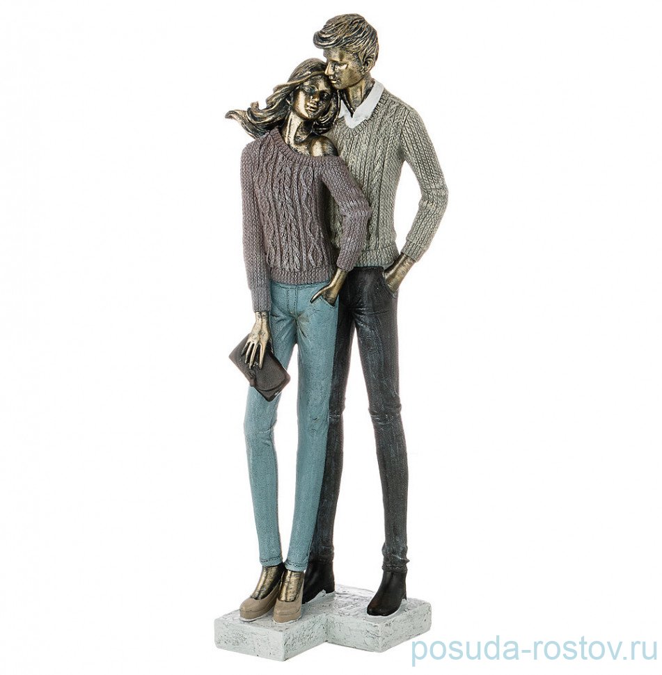 Статуэтка 15,5 х 11 х 41,5 см "фьюжн /влюбленные" / 205987 Статуэтка 15,5 х 11 х 41,5 см "фьюжн /влюбленные" / 205987
